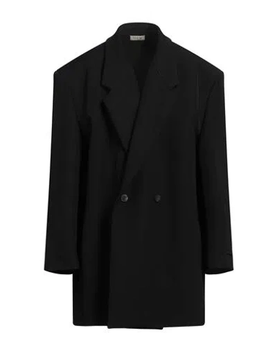 Fear Of God Man Blazer Black Size 38 Virgin Wool, Cotton