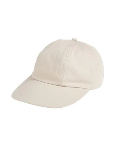 Fear Of God Man Hat Beige Size Onesize Cotton In Neutral