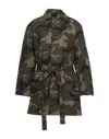 Fear Of God Overcoats In Green