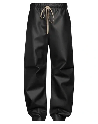 Fear Of God Man Pants Black Size Xl Polyurethane, Polyester