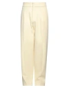 Fear Of God Man Pants Pastel Yellow Size 34 Wool, Cotton