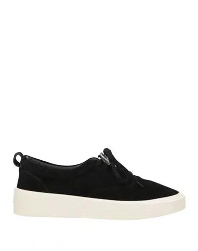 Fear Of God Man Sneakers Black Size 14 Soft Leather