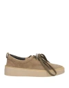 Fear Of God Man Sneakers Khaki Size 9 Leather In Beige