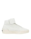 Fear Of God Man Sneakers Light Grey Size 8 Leather In Gray