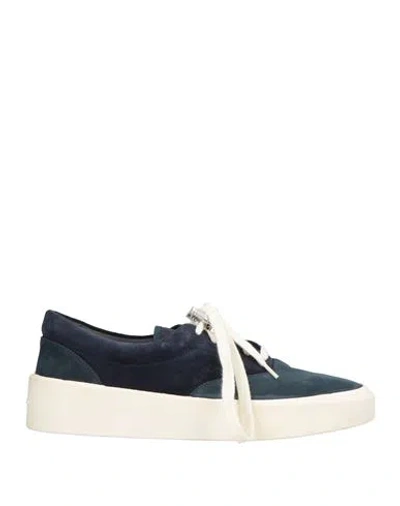 Fear Of God Man Sneakers Navy Size 9 Leather