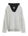 Fear Of God Man Sweater Light Grey Size L Virgin Wool, Nylon
