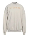 Fear Of God Man Sweatshirt Beige Size M Cotton