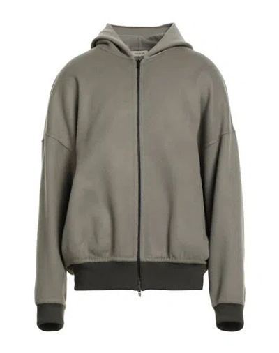 Fear Of God Man Sweatshirt Sage Green Size L Virgin Wool, Cashmere, Wool, Polyamide, Elastane