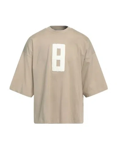 Fear Of God Man T-shirt Beige Size L Viscose, Polyamide, Elastane, Acrylic