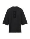 Fear Of God Man T-shirt Black Size Xl Viscose, Polyamide, Elastane, Acrylic