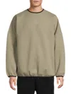 FEAR OF GOD MEN'S ADIDAS X FEAR OF GOD ATHLETICS DROP-SHOULDER SWEATSHIRT