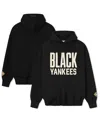 Fear Of God Men's Black Yankees Black Negro Leagues Baseball Museum Fleece Pullover Hoodie In Black