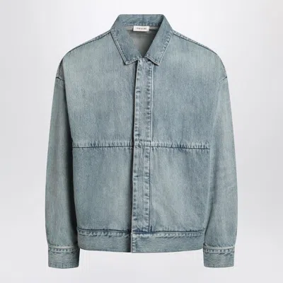 Fear Of God Men's Blue Blue Trucker Jacket