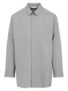 Fear Of God Men's Dove Mélange Cotton Shirt In Grey