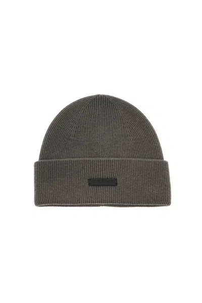 Fear Of God Cashmere Beanie Hat For In Grey