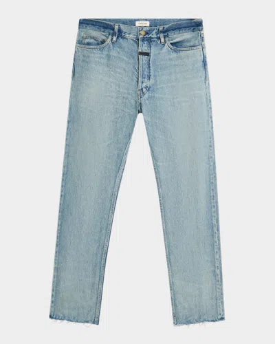 Fear Of God Men's Classic Straight-leg Jeans In Indigo 2