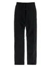 Fear Of God Wide-leg Pleated Wool And Cotton-blend Twill Drawstring Trousers In Black