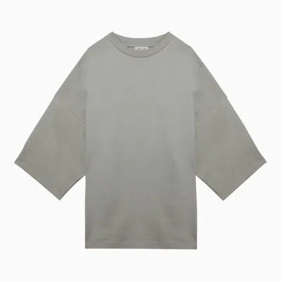 Fear Of God Men's Paris Sky Thunderbird T-shirt With Embroidered Back Detail In Grey