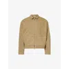 Fear Of God Men's Deer Brand-patch Relaxed-fit Denim Jacket In Deer