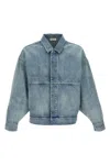 Fear Of God Denim Trucker Casual Jackets And Parka Blue