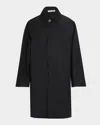 Fear Of God Men's Eternal Nylon-wool Car Coat In Black