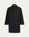 Fear Of God Men's Eternal Nylon-wool Car Coat In Black