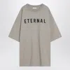 Fear Of God Ribbed Crew Neck Graphic Print T-shirt