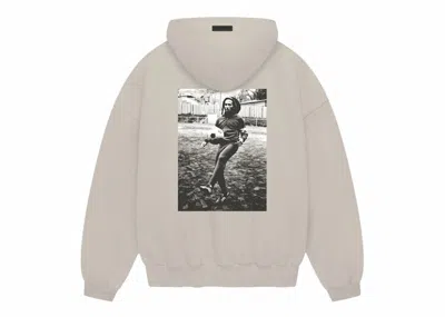Pre-owned Fear Of God Men's  Athletics For Marley Hoodie In Paris Sky Blue