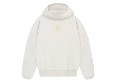 Pre-owned Fear Of God Men's  Athletics Heavy Fleece Hoodie In Oatmeal Heather