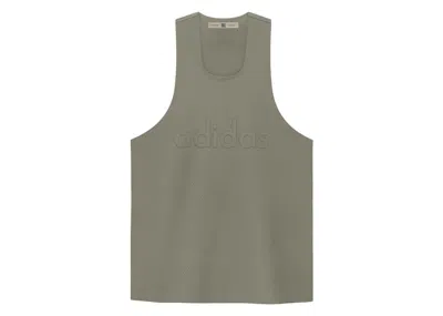 Pre-owned Fear Of God Men's  Athletics Performance Tank In Clay