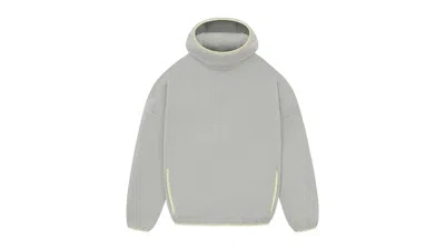 Pre-owned Fear Of God Men's  Athletics Polar Fleece Hike Hoodie In Sesame In Brown