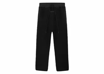 Pre-owned Fear Of God Men's  Athletics Polar Fleece Hike Pant In Black