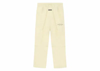 Pre-owned Fear Of God Men's  Athletics Relaxed Trouser In Pale Yellow