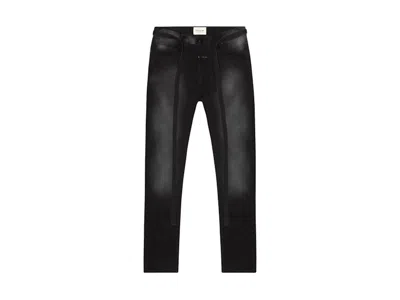 Pre-owned Fear Of God Men's  Canvas Slim Pants In Black