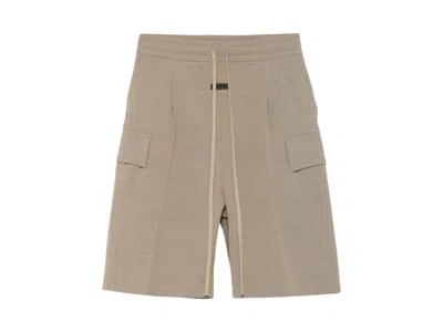 Pre-owned Fear Of God Men's  Cargo Shorts In Grey In Gray