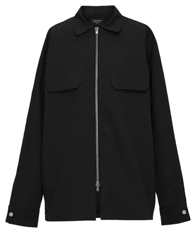 Pre-owned Fear Of God Men's  Chino Workshirt In Black
