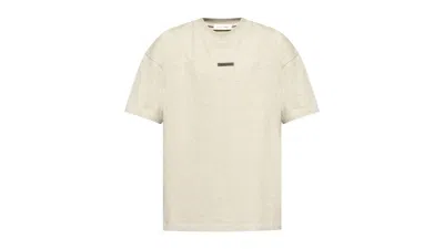 Pre-owned Fear Of God Men's  Classic T-shirt (ss25) In Heather Stone