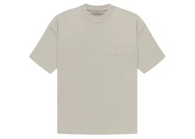 Pre-owned Fear Of God Men's  Eshort Sleeveentials Short Sleeve Tee Shirt In Seal