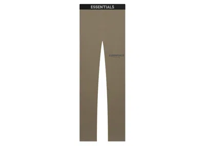 Pre-owned Fear Of God Men's  Essentials Athletic Leggings In Harvest