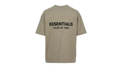 Pre-owned Fear Of God Men's  Essentials Classic Fit Short Sleeve T-shirt In Homestead Heather In Purple