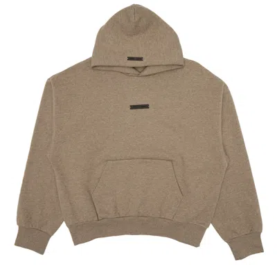 Pre-owned Fear Of God Men's  Essentials Classic Fleece Hoodie (fw25) In Homestead Heather In Purple