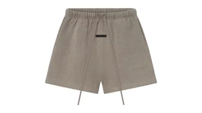Pre-owned Fear Of God Men's  Essentials Classic Fleece Sweatshort In Homestead Heather In Purple