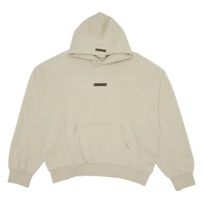 Pre-owned Fear Of God Men's  Essentials Classic Hoodie In Heather Stone In Gray