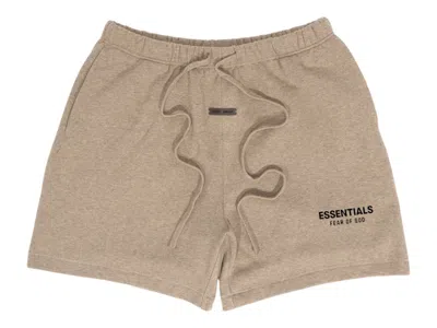 Pre-owned Fear Of God Men's  Essentials Classic Sweatshort In Homestead Heather In Purple