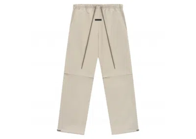 Pre-owned Fear Of God Men's  Essentials Core Collection Cotton Twill Lounge Pant In Mink