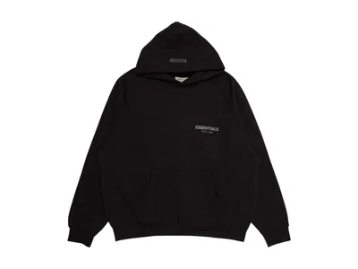 Pre-owned Fear Of God Men's  Essentials Core Collection Pullover Hoodie In Stretch Limo