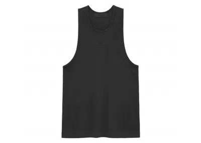 Pre-owned Fear Of God Men's  Essentials Core Collection Tank Top In Black