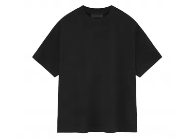 Pre-owned Fear Of God Men's  Essentials Core Collection Tee Shirt In Black
