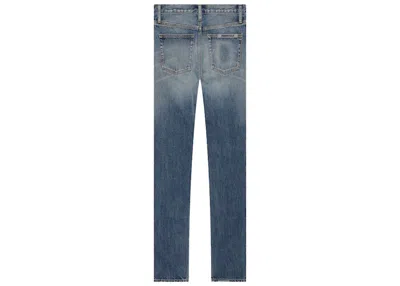 Pre-owned Fear Of God Men's  Essentials Denim Pant In Dark Indigo Wash