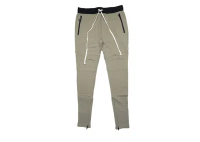 Pre-owned Fear Of God Men's  Essentials Drawstring Pants In Silver Sage